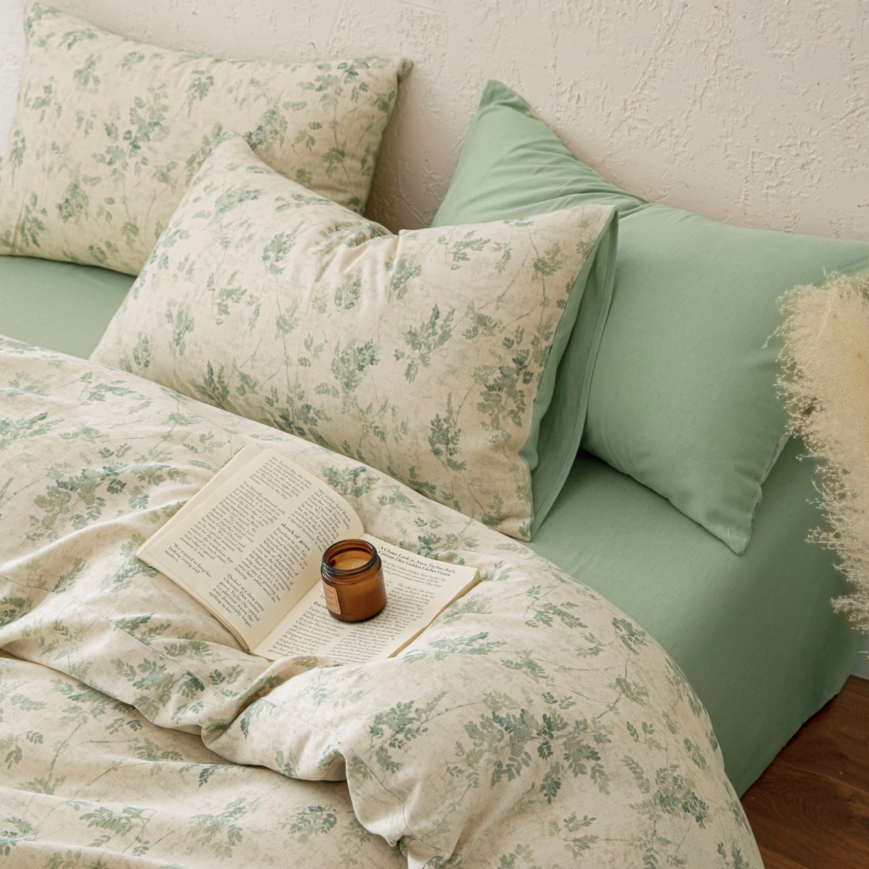 91家纺网 家纺一手货源 找家纺 （总）其奥 2026新款全棉棉麻四件套