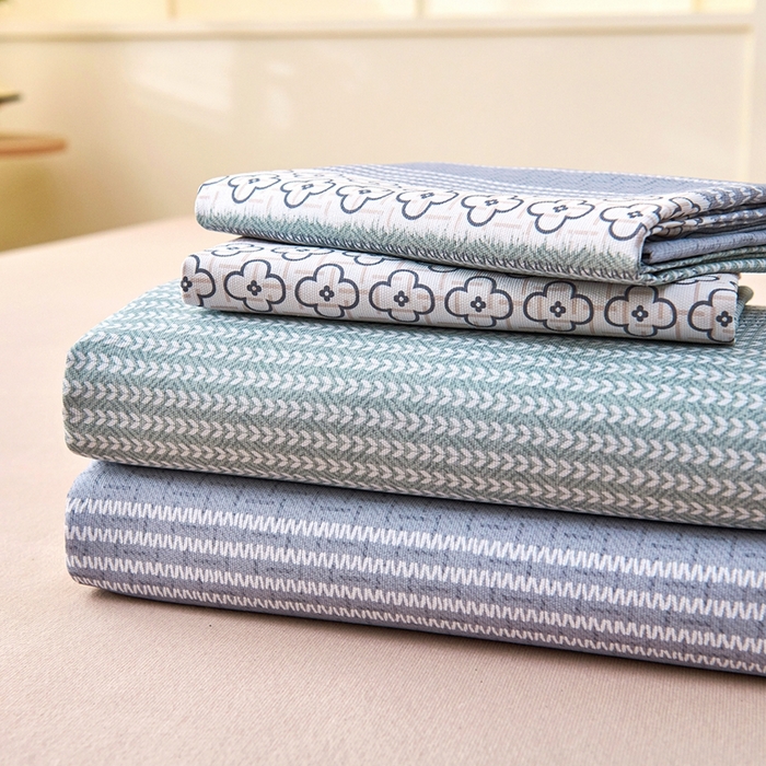 91家纺网 家纺一手货源 找家纺 （总）义博家纺 2026新款原棉老粗布单床单