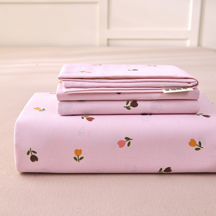 91家纺网 家纺一手货源 找家纺 （总）义博家纺 2026新款原棉老粗布单床单