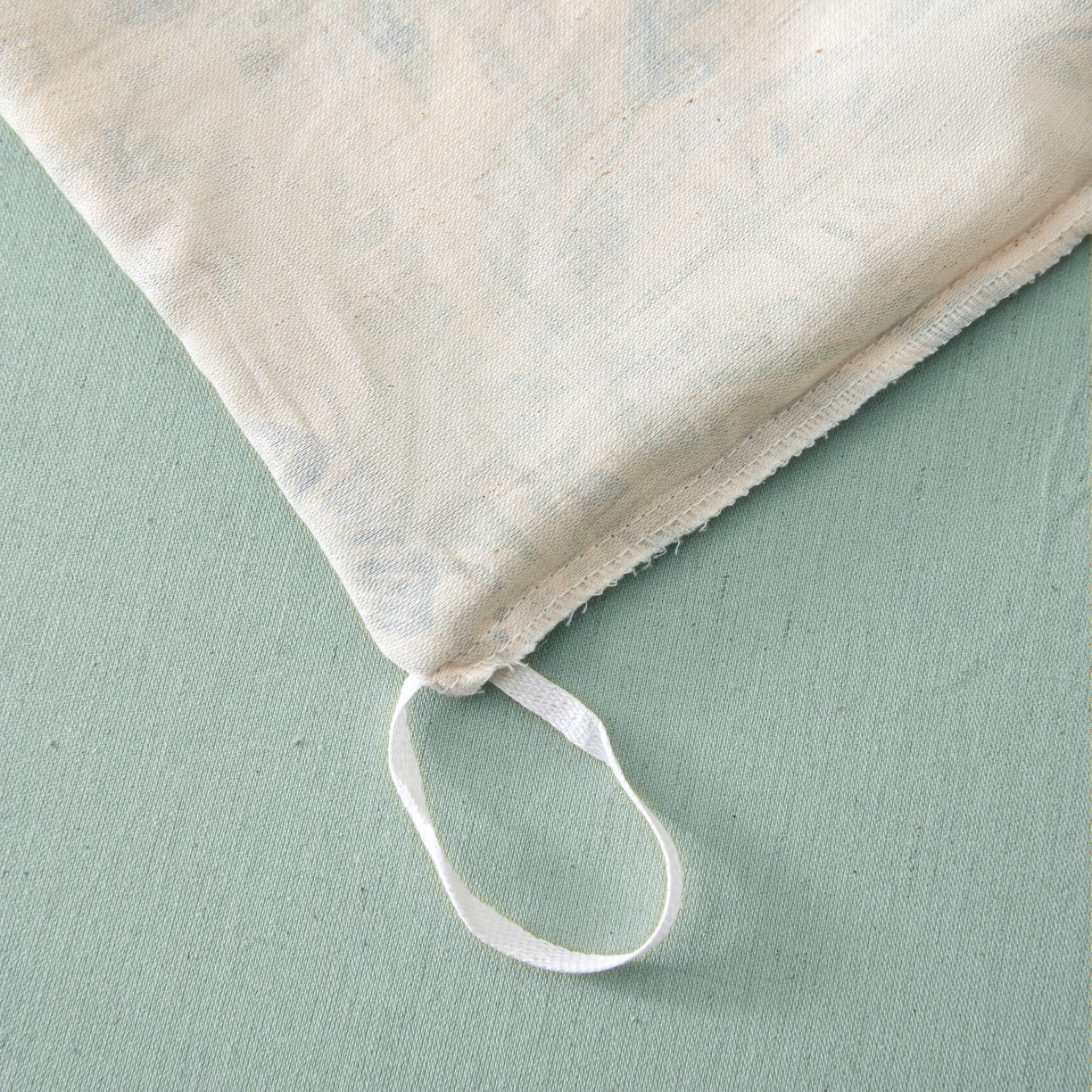 91家纺网 家纺一手货源 找家纺 其奥 2026新款全棉棉麻四件套 青青森屿