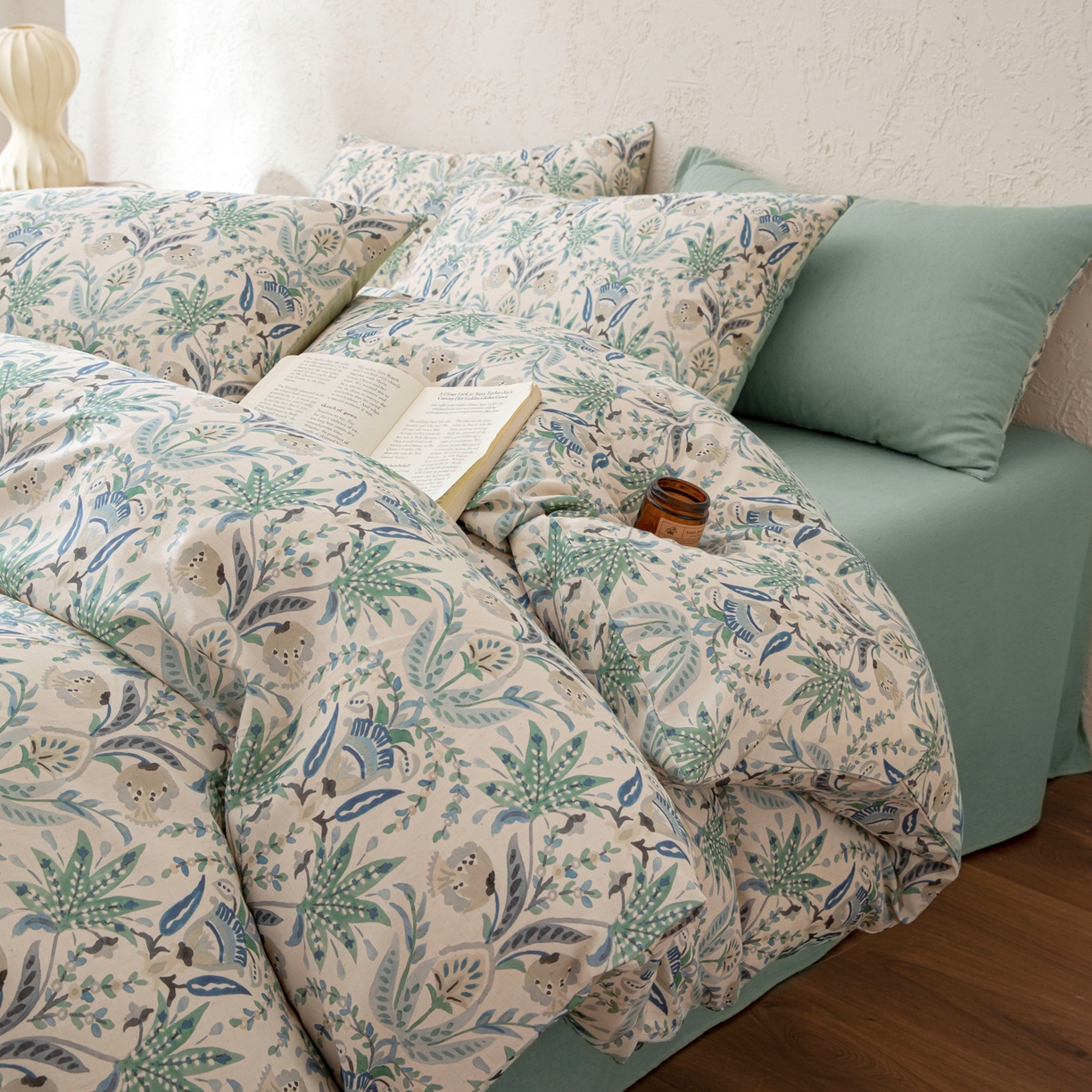 91家纺网 家纺一手货源 找家纺 （总）其奥 2026新款全棉棉麻四件套