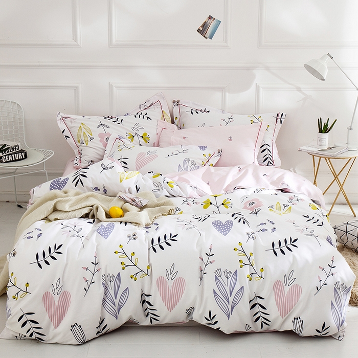 91家纺网 家纺一手货源 找家纺 （总）薏思家纺 2026春夏新款全棉纯棉铂金棉数码印花四件套