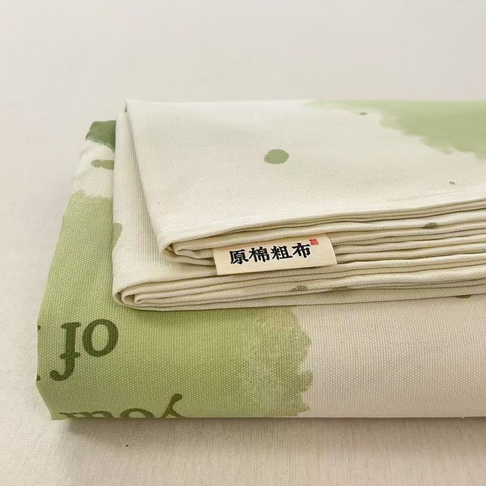 91家纺网 家纺一手货源 找家纺 （总）义博家纺 2026新款原棉老粗布单床单