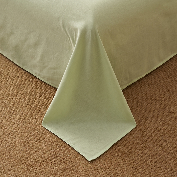 91家纺网 家纺一手货源 找家纺 （总）晨曦家纺 2026新款水洗棉花边大豆夏被四件套夏被-雏菊