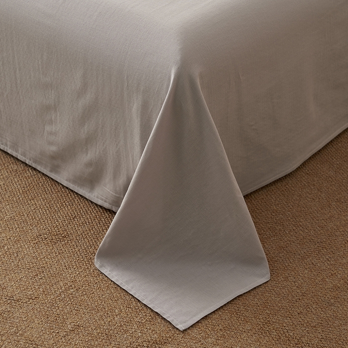 91家纺网 家纺一手货源 找家纺 晨曦家纺 2026新款水洗棉花边大豆夏被四件套夏被-雏菊 雏菊-典雅灰