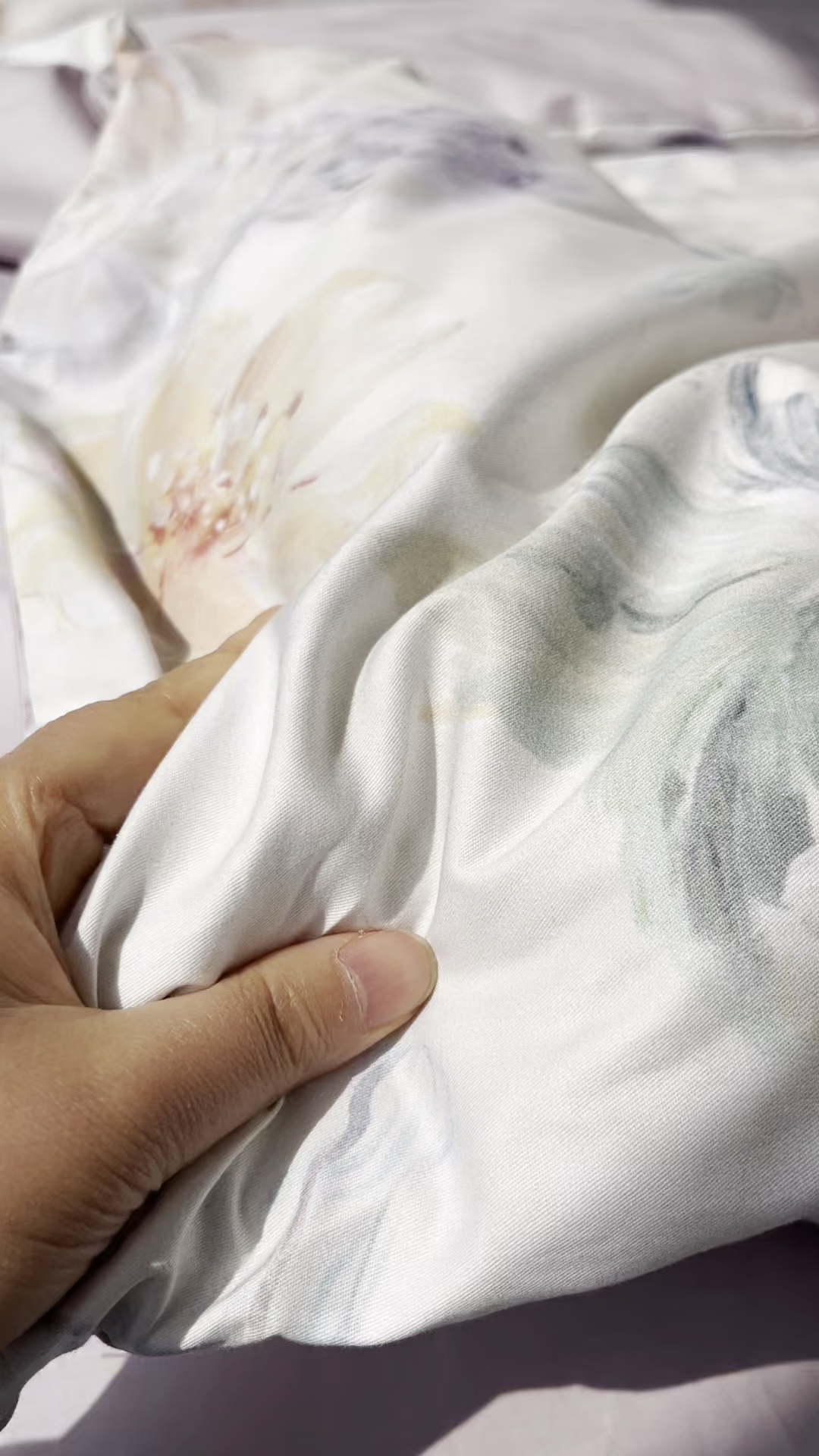 91家纺网 家纺一手货源 找家纺 薏思家纺 2026春夏新款全棉纯棉铂金棉数码印花四件套 满庭香