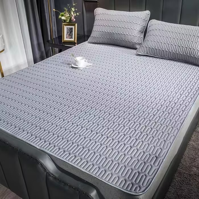 91家纺网 家纺一手货源 找家纺 （总）彩亿家纺 2026新款纯色乳胶席子凉席