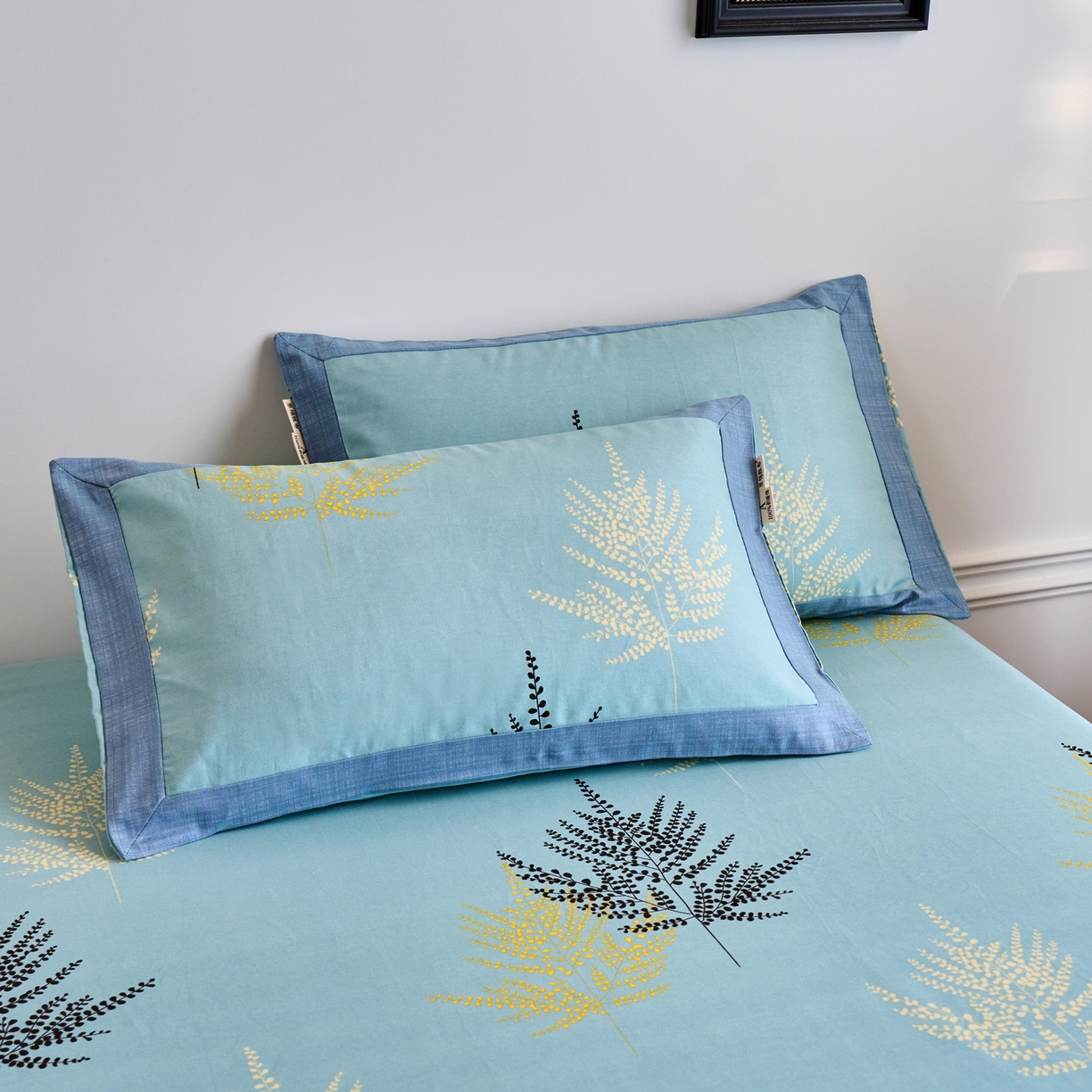 91家纺网 家纺一手货源 找家纺 （总）春皖家纺 2026新款全棉老粗布工艺款单枕套枕套单件