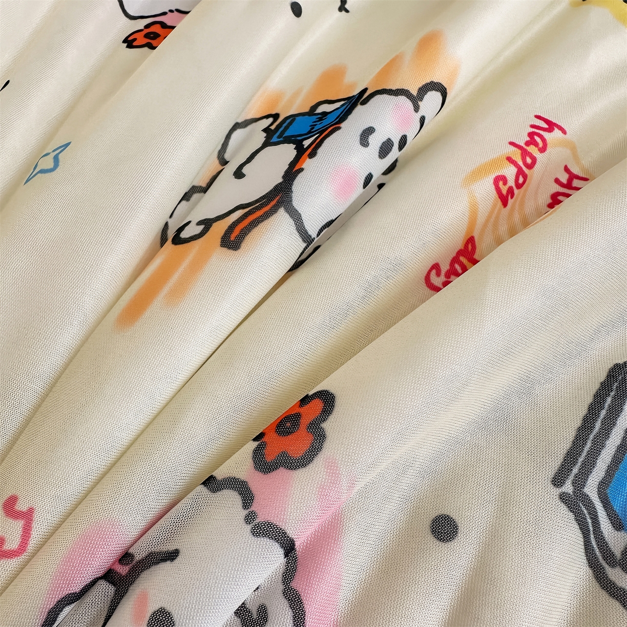 91家纺网 家纺一手货源 找家纺 欣宜家纺 2026新款母婴级卡通冰淇淋夏被夏凉空调冰丝薄款被芯可机洗凉感丝冰皮被子 被子被芯 乖乖狗