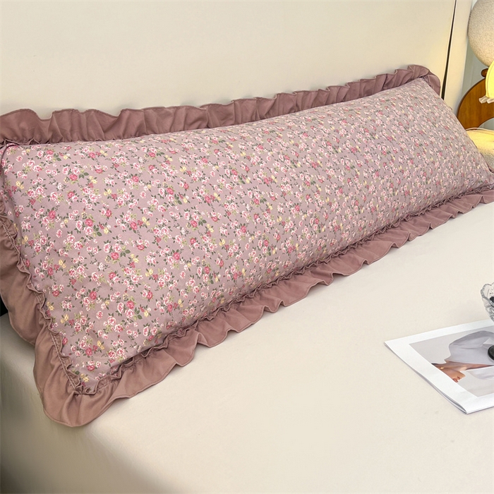 91家纺网 家纺一手货源 找家纺 （总）圣比熊 2026新款A类云朵棉法式压花边枕套加长双人情侣1.8米枕芯内胆套1.5m枕头套