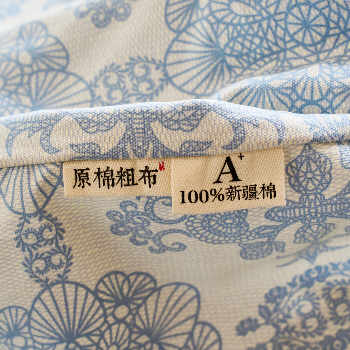 91家纺网 家纺一手货源 找家纺 春皖家纺 2026新款全棉老粗布工艺款单枕套枕套单件 卢卡