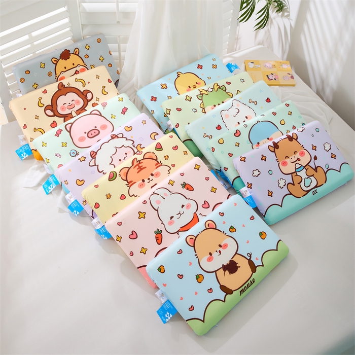 91家纺网 家纺一手货源 找家纺 芯洲 2026新款十二生肖记忆枕学生抱枕儿童卡通系列慢回弹凉感可爱萌趣枕头枕芯 组合图仅供展示不可下单