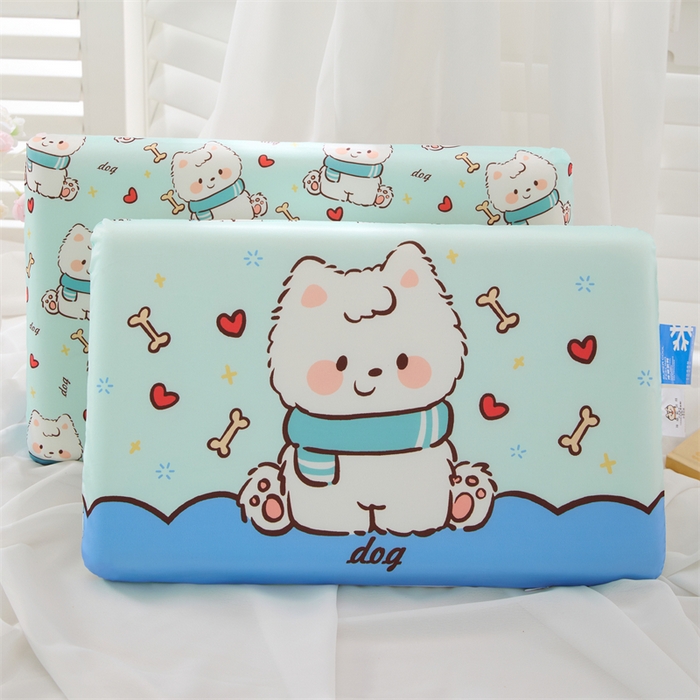 芯洲 2026新款十二生肖记忆枕学生抱枕儿童卡通系列慢回弹凉感可爱萌趣枕头枕芯 生肖-狗