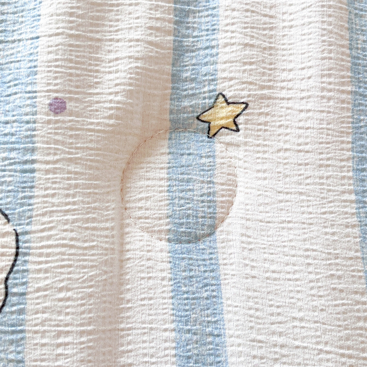 91家纺网 家纺一手货源 找家纺 盛秋家纺 2026新款皱皱纱印花夏被-萝拉 森林小象+奶油粉