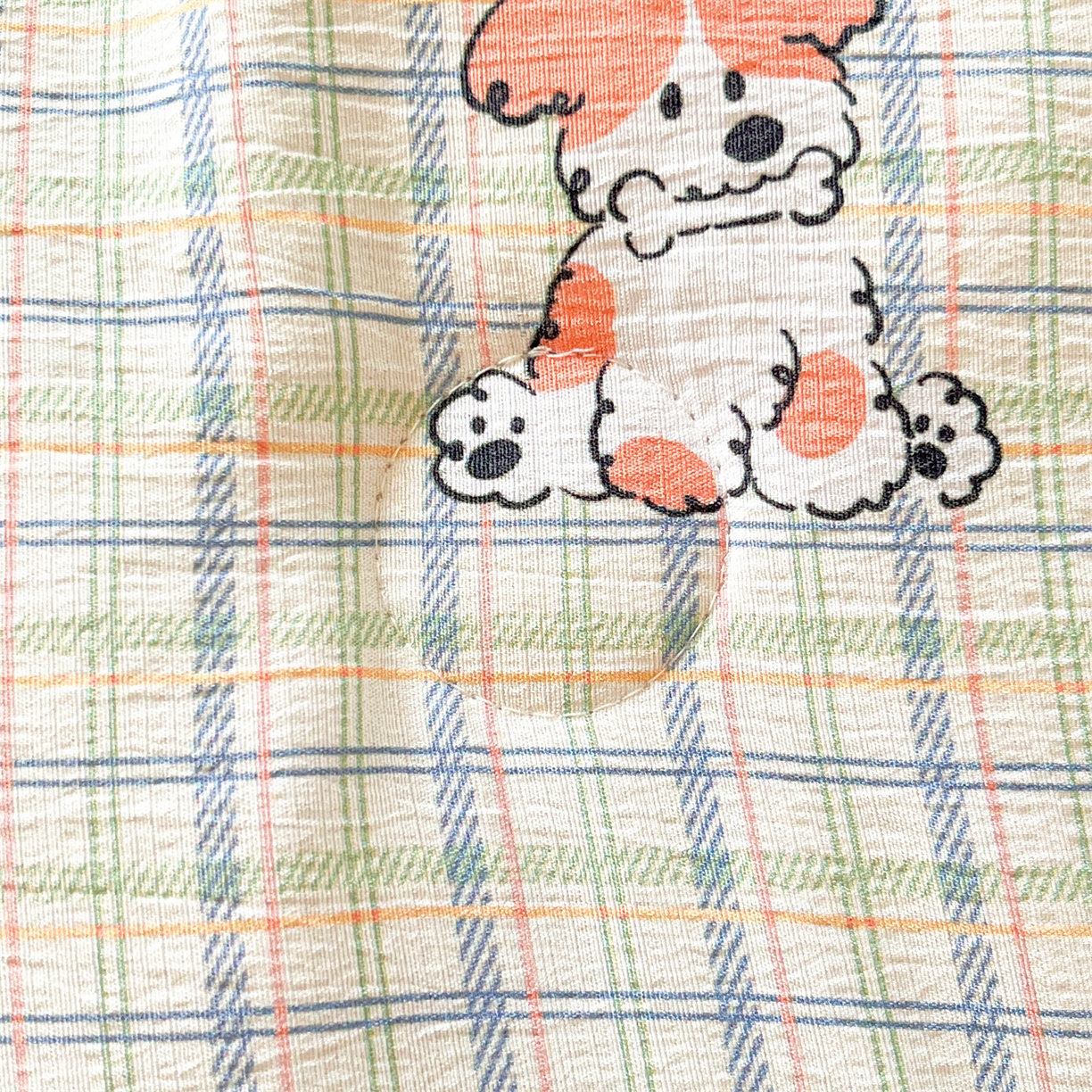 91家纺网 家纺一手货源 找家纺 盛秋家纺 2026新款皱皱纱印花夏被-萝拉 小伙伴+米驼