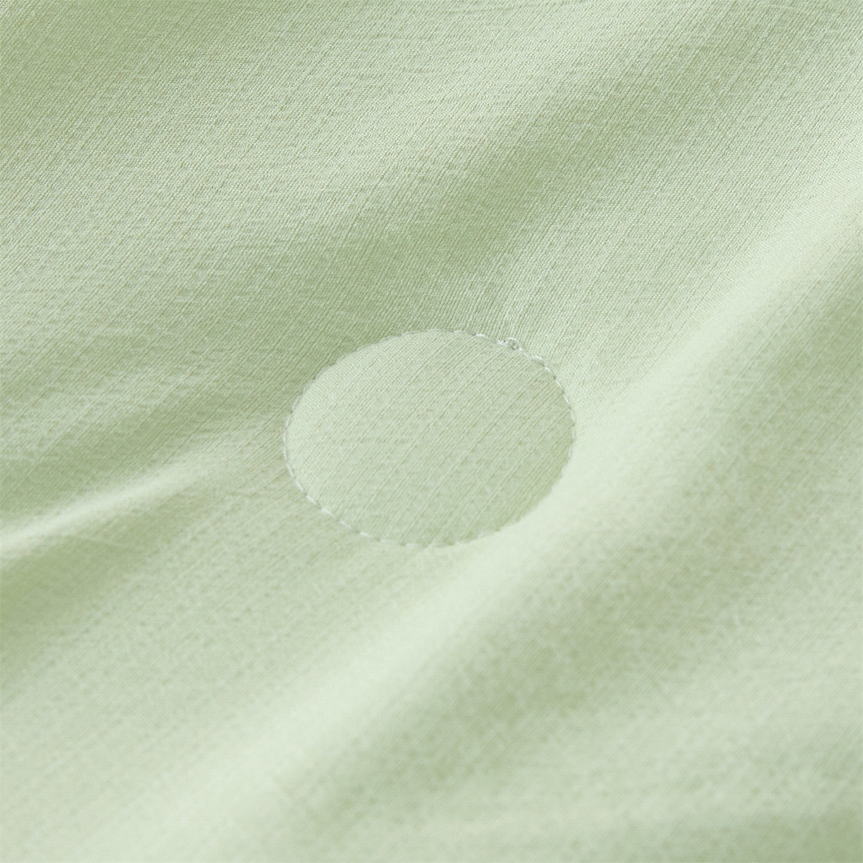 91家纺网 家纺一手货源 找家纺 盛秋家纺 2026新款皱皱纱贴标夏被-杰克 清新绿+军绿