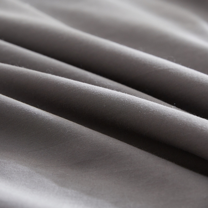 91家纺网 家纺一手货源 找家纺 猎鹿人家纺 2026新款纯色全棉水洗棉棉花夏被空调被 迷雾黑