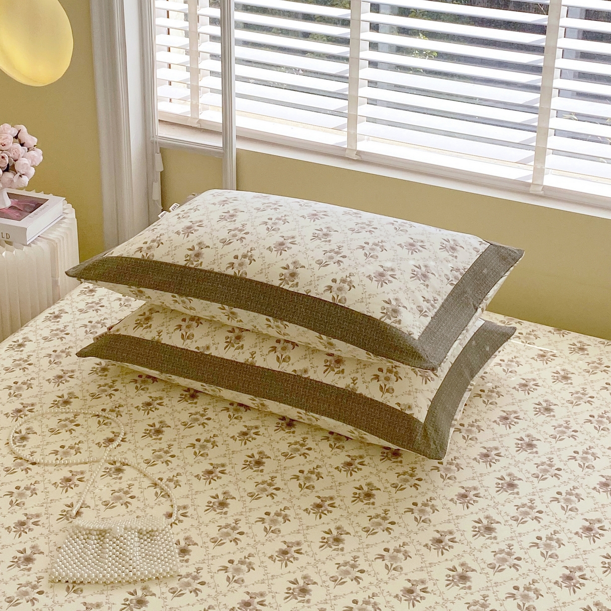 91家纺网 家纺一手货源 找家纺 （总）春皖家纺 2026新款全棉老粗布工艺款单床笠床笠单件