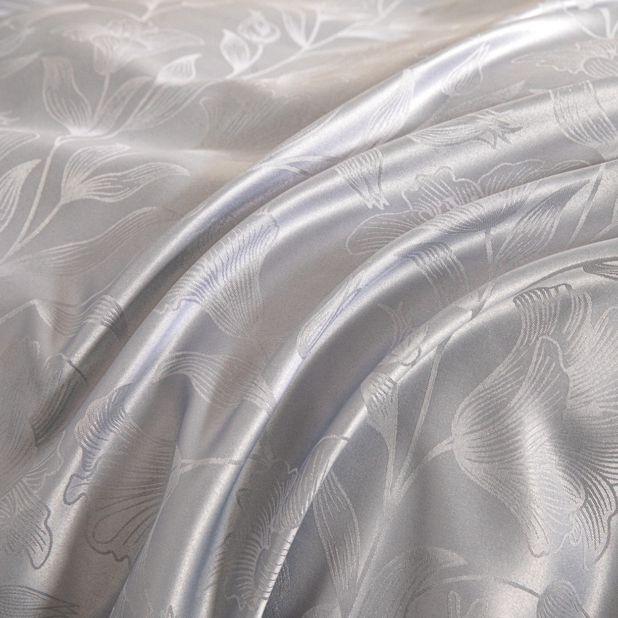 91家纺网 家纺一手货源 找家纺 （总）金牛座家纺 2026新款高克重贡缎提花亲肤棉四件套-情愫系列