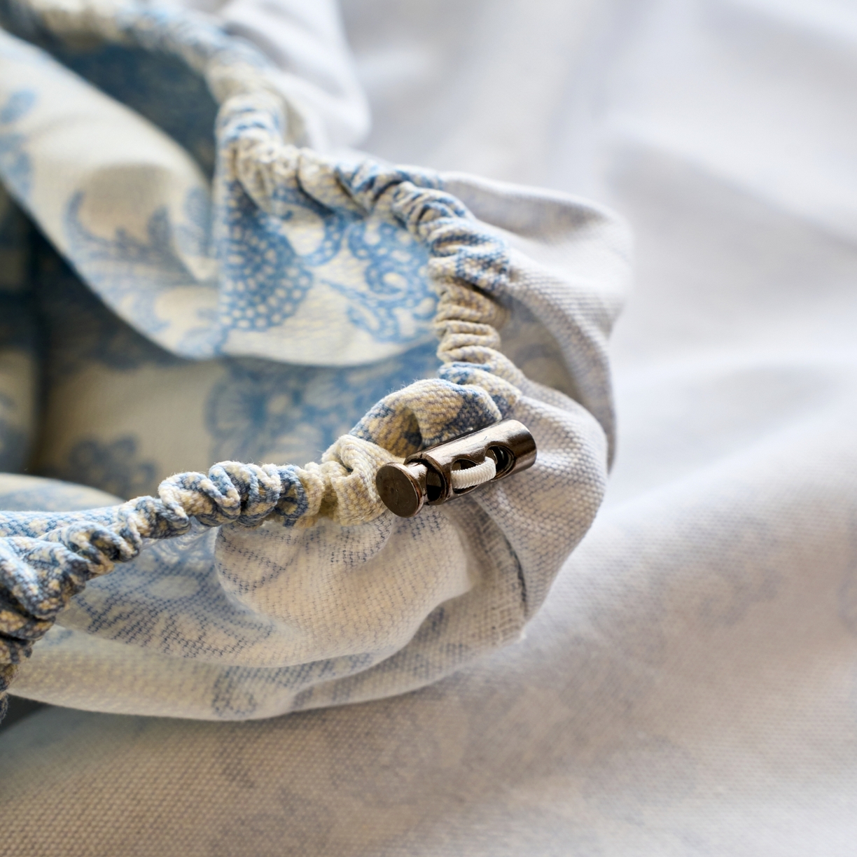 91家纺网 家纺一手货源 找家纺 春皖家纺 2026新款全棉老粗布工艺款单床笠床笠单件 卢卡