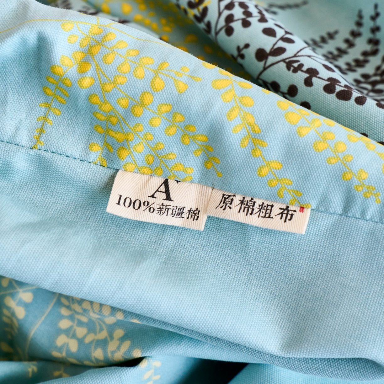 91家纺网 家纺一手货源 找家纺 春皖家纺 2026新款全棉老粗布工艺款单床笠床笠单件 轻舞