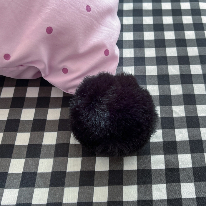 91家纺网 家纺一手货源 找家纺 花伞家居 2026新款ins毛球波点软软糯糯古法水洗棉加厚四件套含买家秀 毛球波点-紫