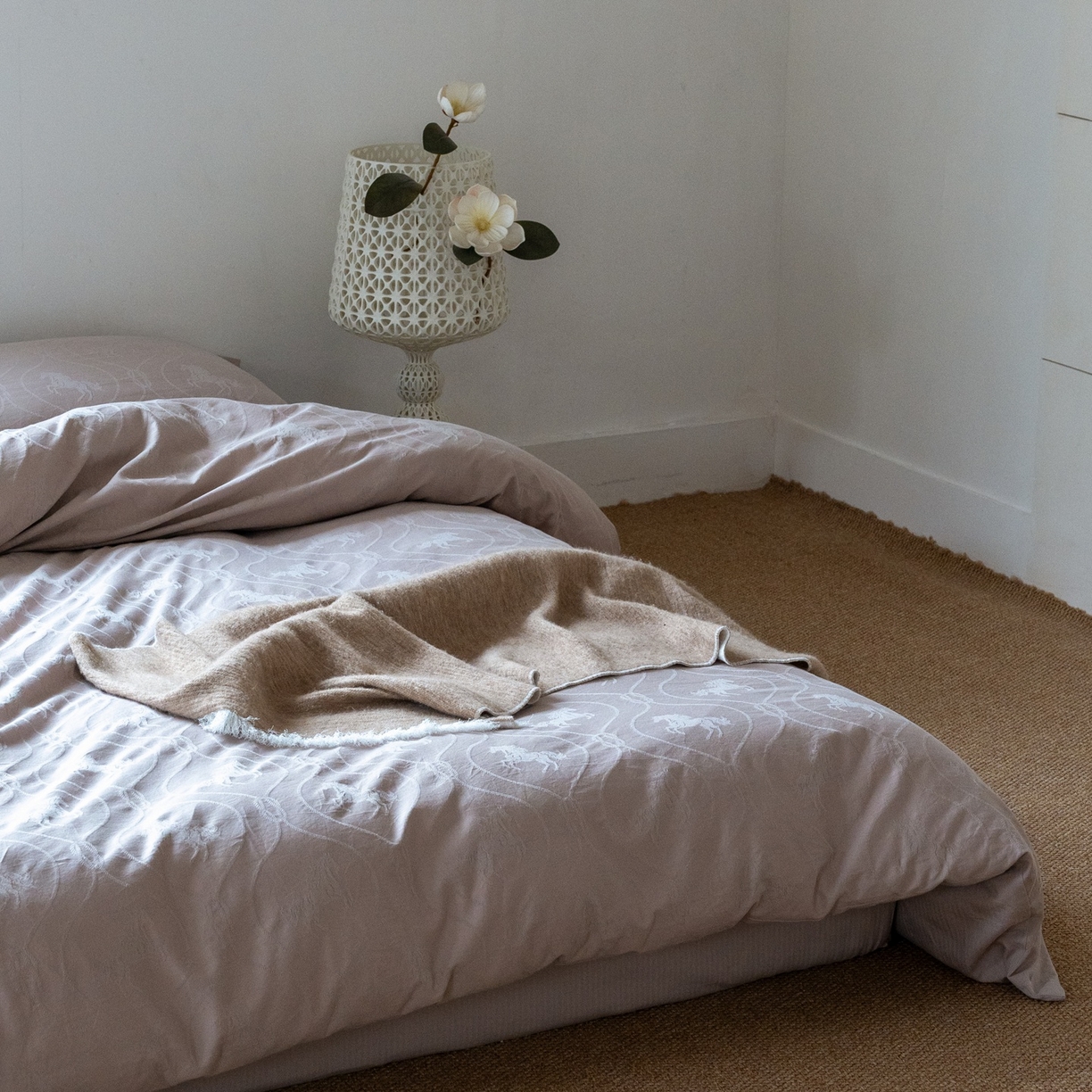 91家纺网 家纺一手货源 找家纺 （总）8小时家纺 2026新款60支水洗浮雕立体提花四件套