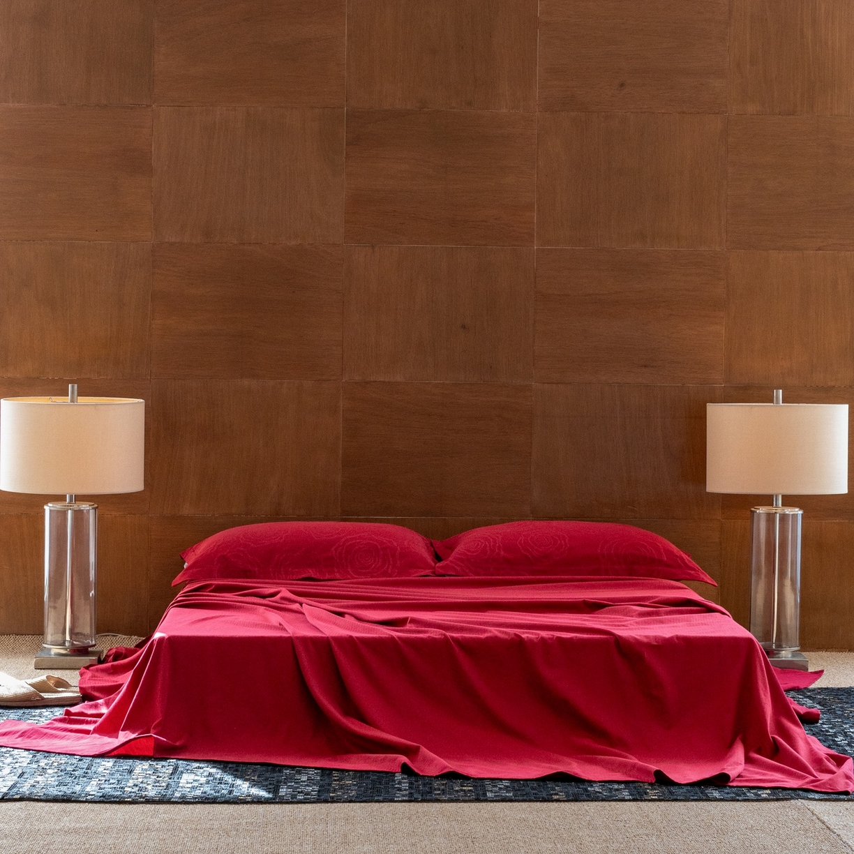 91家纺网 家纺一手货源 找家纺 8小时家纺 2026新款60支水洗浮雕立体提花四件套 禧约