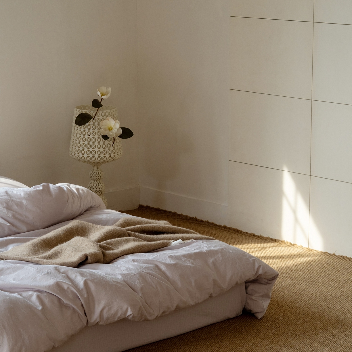 91家纺网 家纺一手货源 找家纺 8小时家纺 2026新款60支水洗浮雕立体提花四件套 流星紫