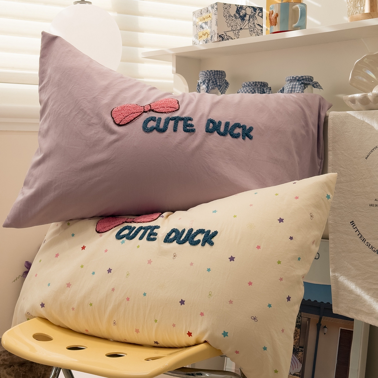 91家纺网 家纺一手货源 找家纺 （总）曼谷家纺 新款 水洗棉毛巾绣枕套单只单品枕套单件