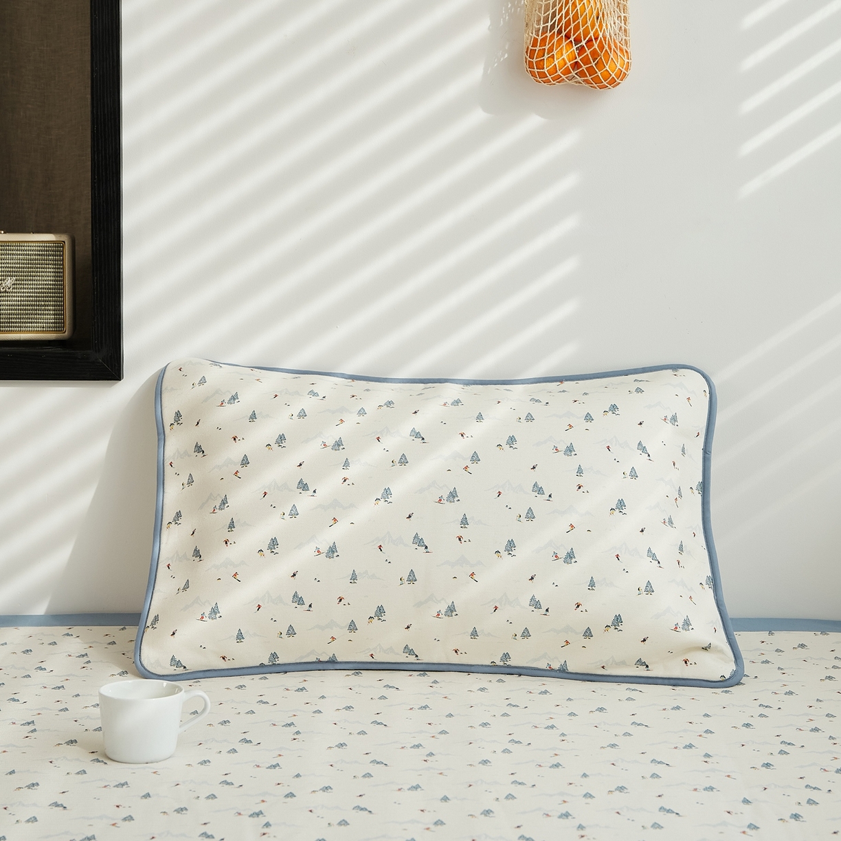 91家纺网 家纺一手货源 找家纺 8小时家纺 2026新款天丝麻10A抗菌养生单枕套枕套单件 耀雪