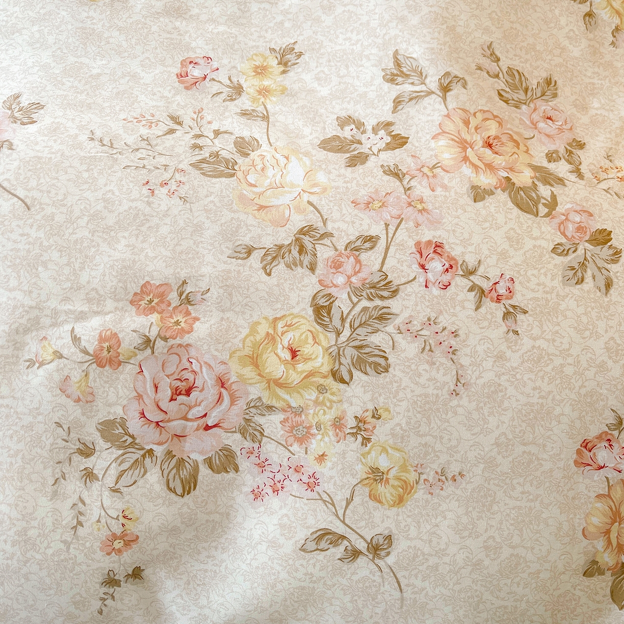 91家纺网 家纺一手货源 找家纺 （总）宜凡家纺 2026新款全棉印花公主风夹棉床盖三件套