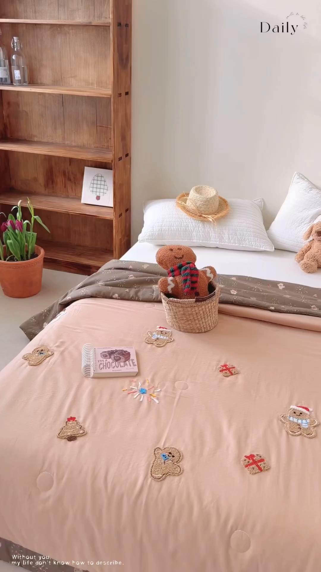 91家纺网 家纺一手货源 找家纺 暖生活 2026新款A类全棉双层纱毛巾绣夏被 被子被芯 圣诞小饼