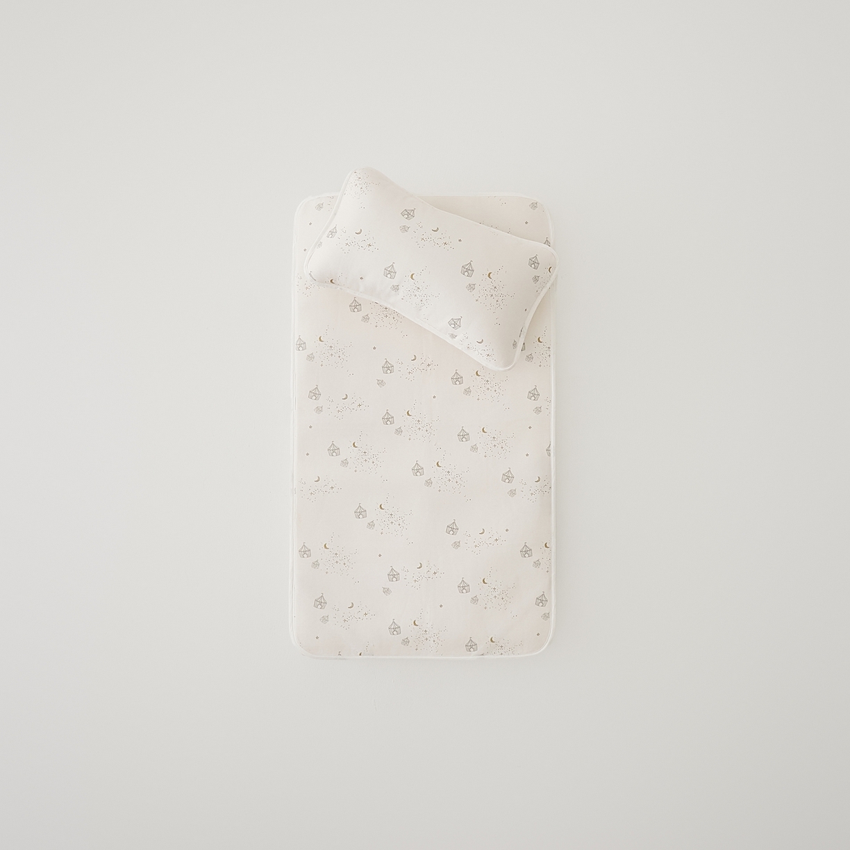 91家纺网 家纺一手货源 找家纺 8小时家纺 2026新款天丝麻10A抗菌养生凉席席子凉席-儿童款 星空