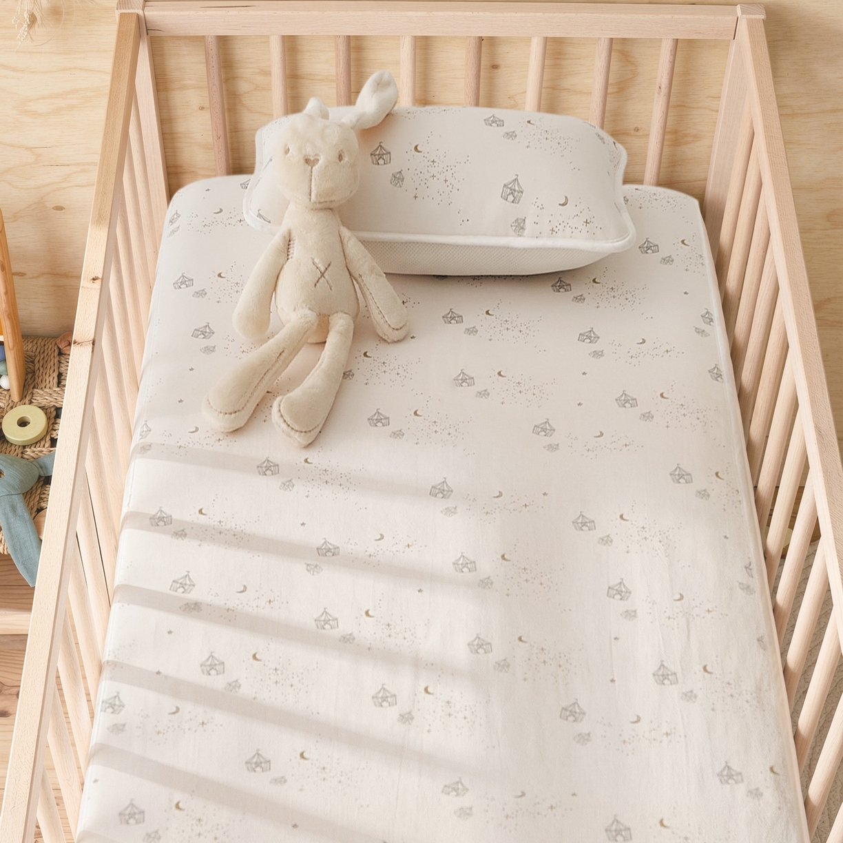 91家纺网 家纺一手货源 找家纺 8小时家纺 2026新款天丝麻10A抗菌养生凉席席子凉席-儿童款 星空