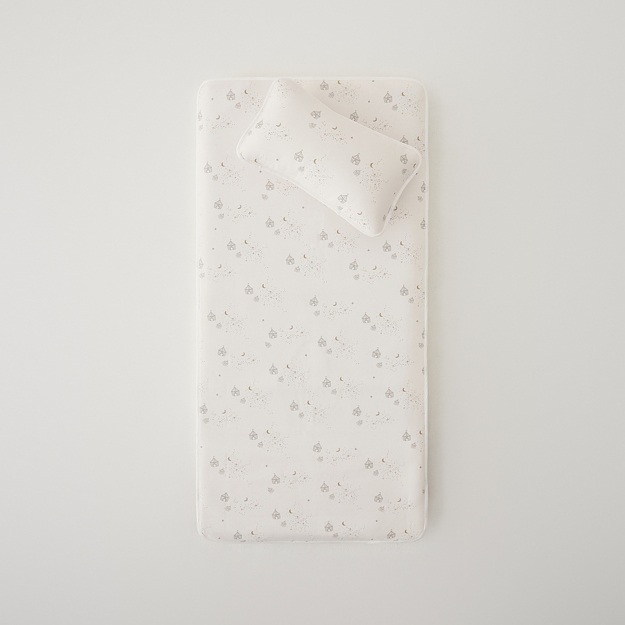 91家纺网 家纺一手货源 找家纺 8小时家纺 2026新款天丝麻10A抗菌养生凉席席子凉席-儿童款 星空