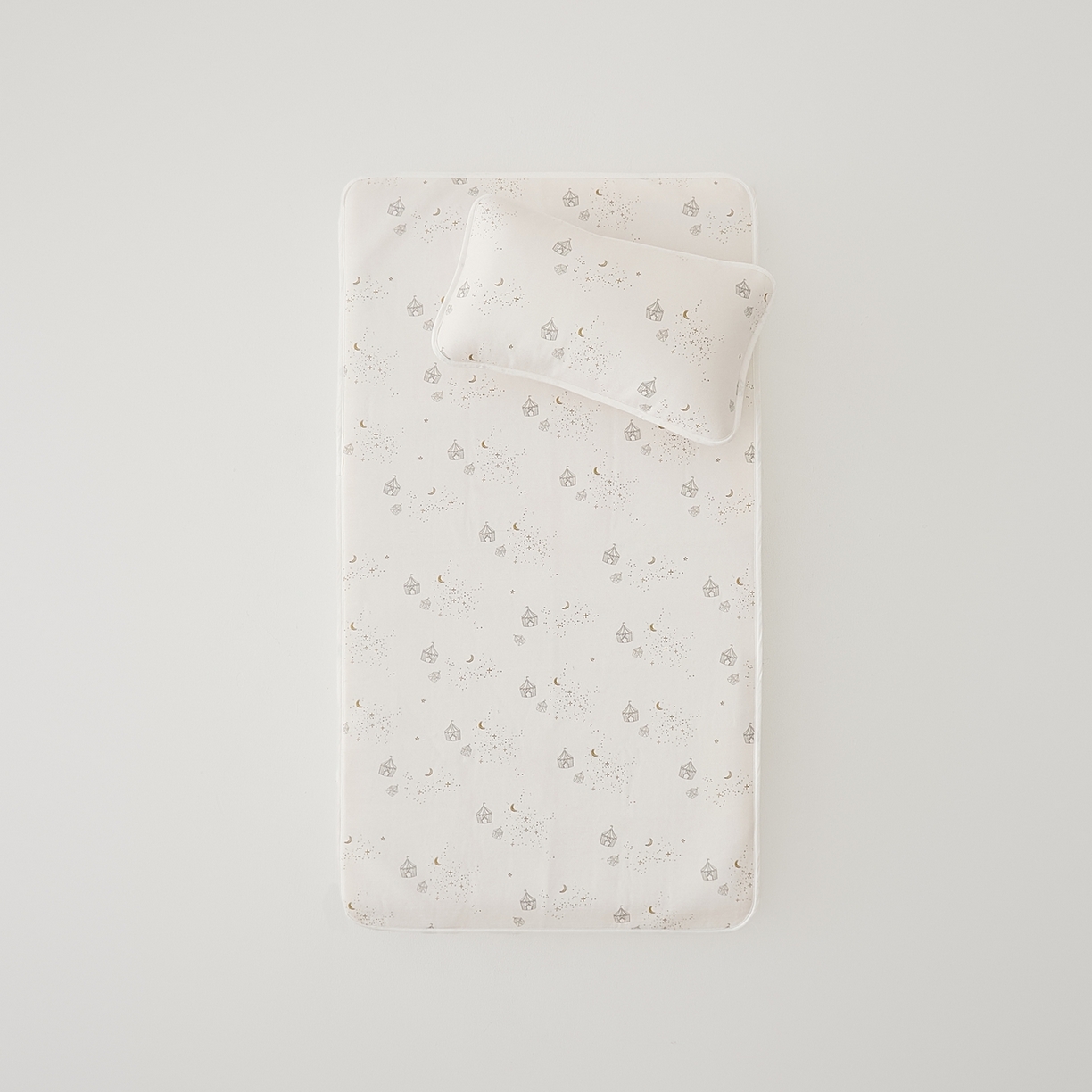 91家纺网 家纺一手货源 找家纺 8小时家纺 2026新款天丝麻10A抗菌养生凉席席子凉席-儿童款 星空