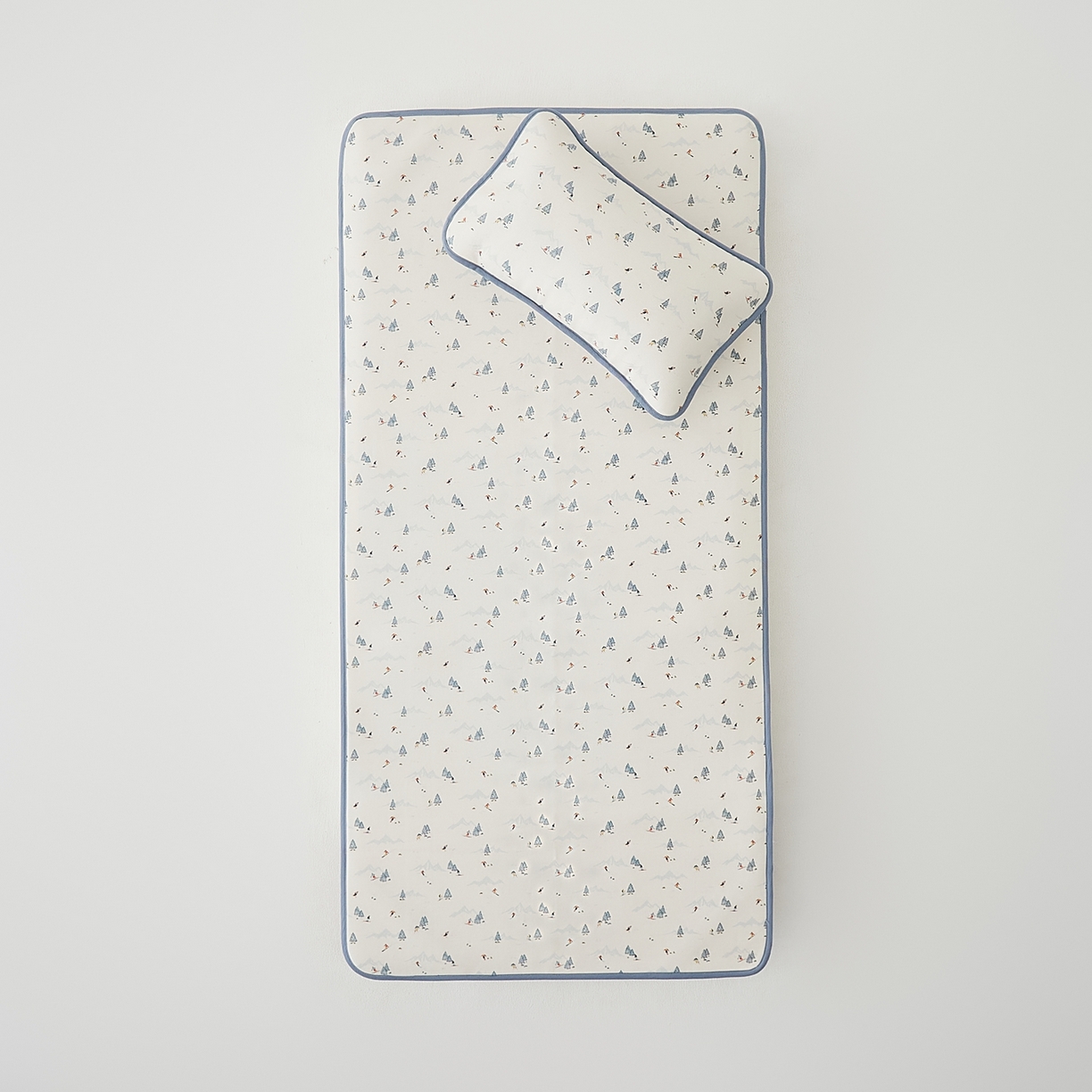 91家纺网 家纺一手货源 找家纺 8小时家纺 2026新款天丝麻10A抗菌养生凉席席子凉席-儿童款 耀雪