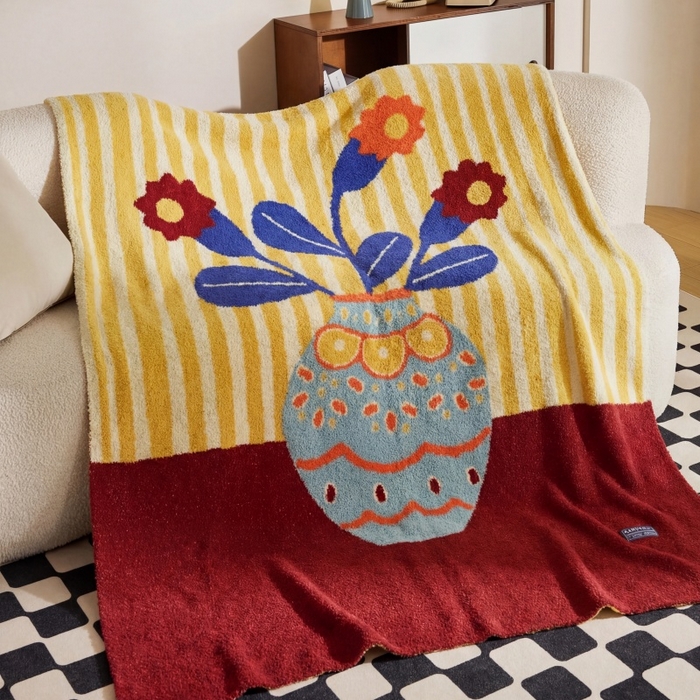 91家纺网 家纺一手货源 找家纺 （总）暖绵绵家纺 2026新款亲肤透气半边绒毯子毛毯盖毯午睡毯-菲布拉（券后/折后零售价不得低于173元）