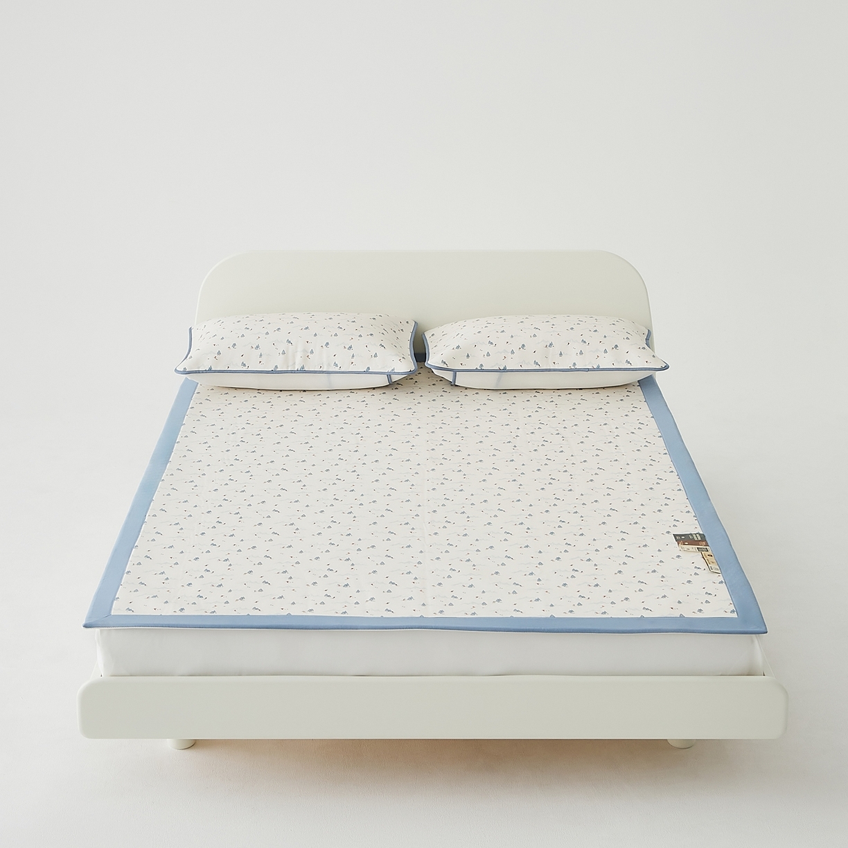 91家纺网 家纺一手货源 找家纺 8小时家纺 2026新款天丝麻10A抗菌养生凉席席子凉席-床垫款 耀雪