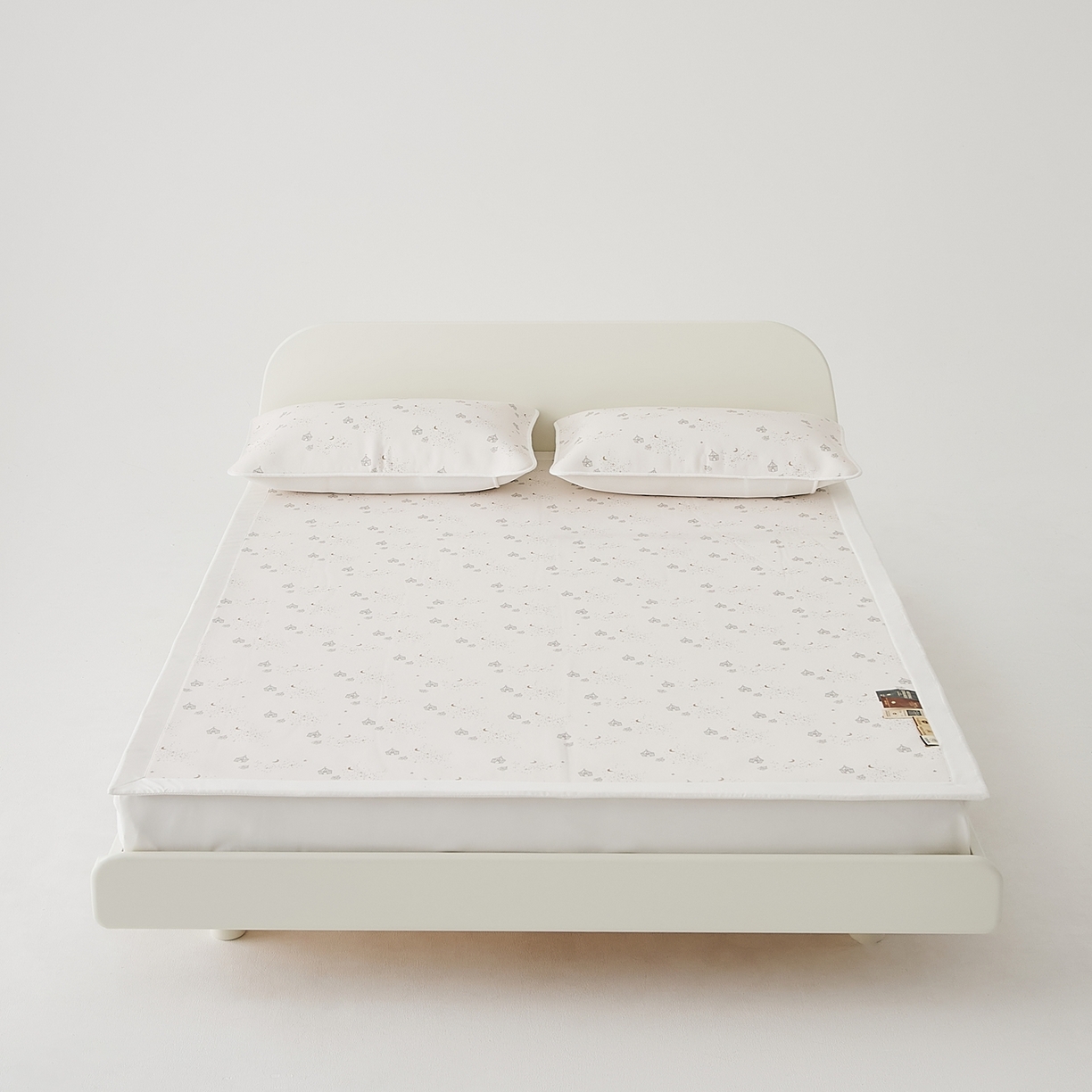 91家纺网 家纺一手货源 找家纺 8小时家纺 2026新款天丝麻10A抗菌养生凉席席子凉席-床垫款 星空