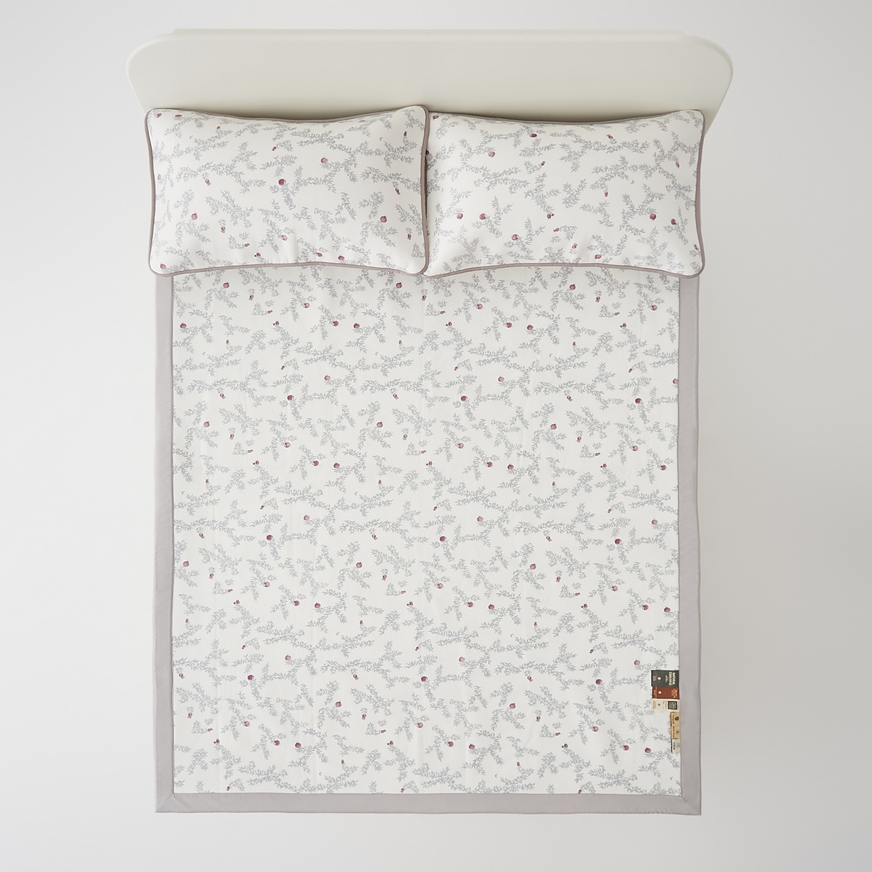 91家纺网 家纺一手货源 找家纺 8小时家纺 2026新款天丝麻10A抗菌养生凉席席子凉席-床垫款 石榴