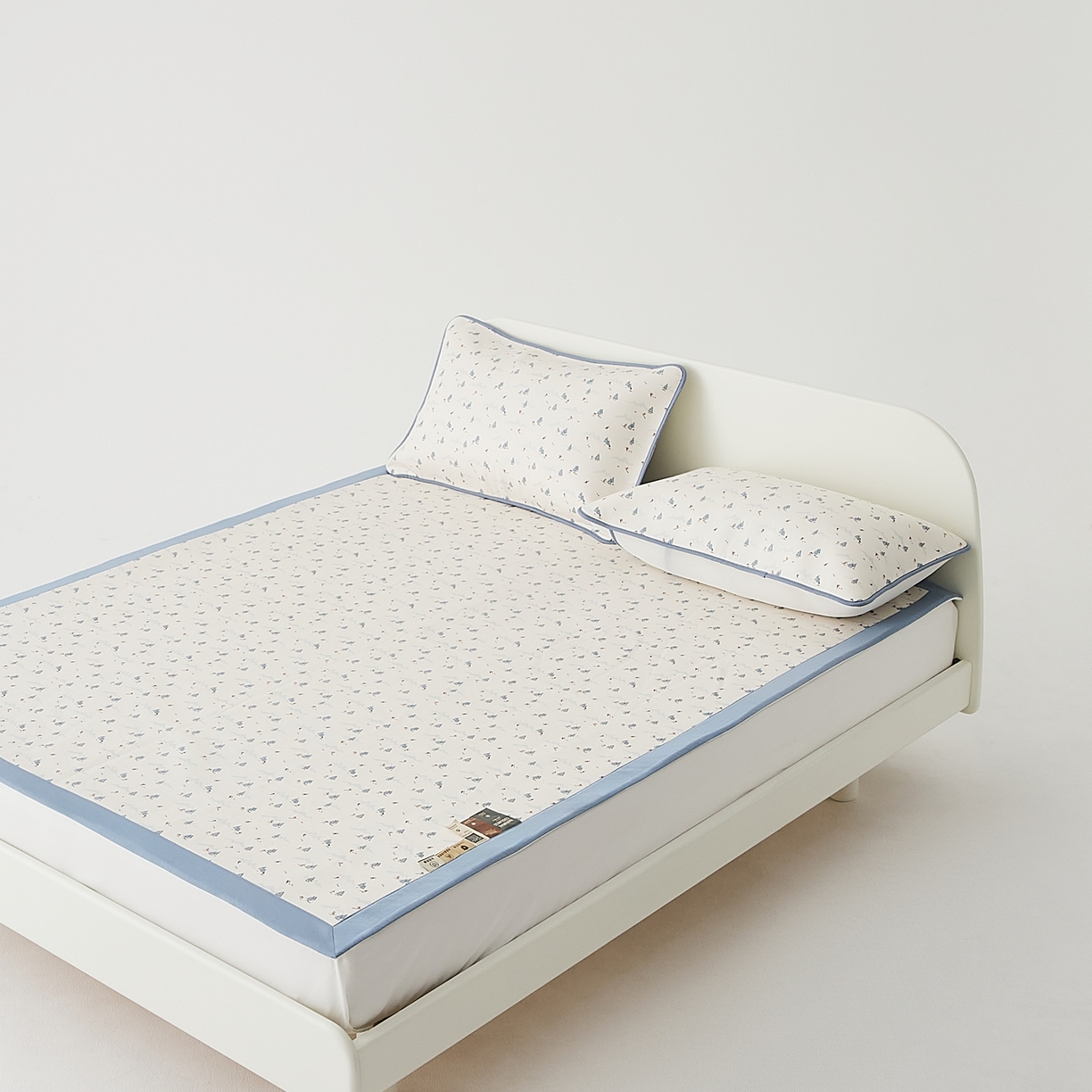 91家纺网 家纺一手货源 找家纺 8小时家纺 2026新款天丝麻10A抗菌养生凉席席子凉席-床垫款 耀雪