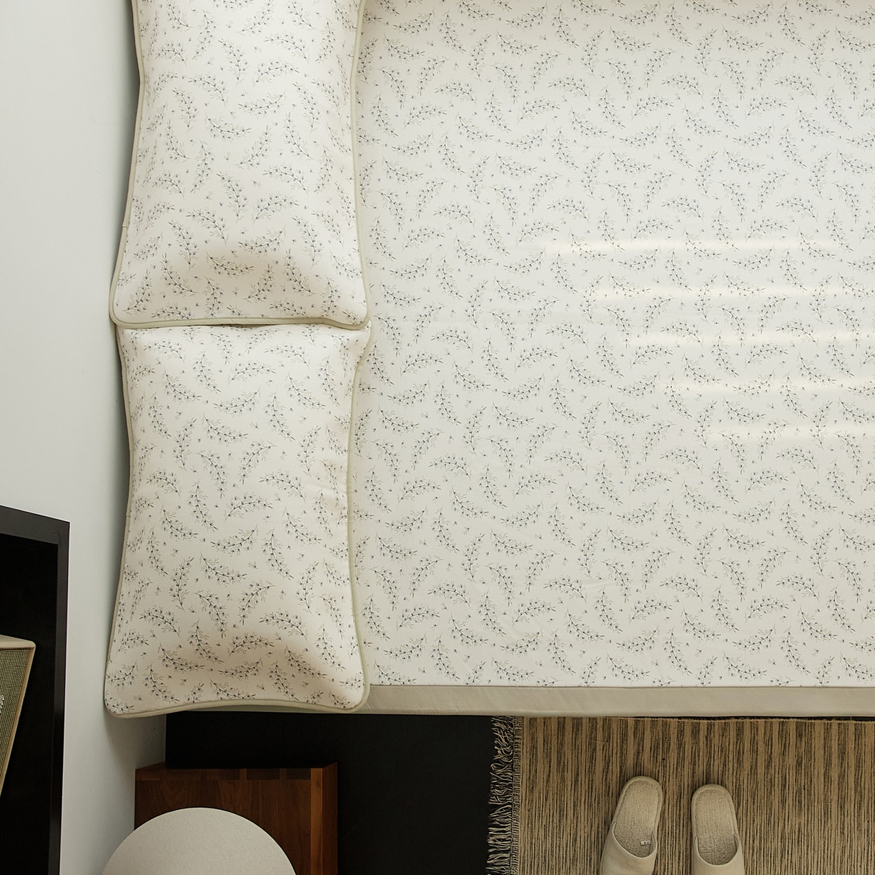 91家纺网 家纺一手货源 找家纺 （总）8小时家纺 2026新款天丝麻10A抗菌养生凉席席子凉席-床垫款