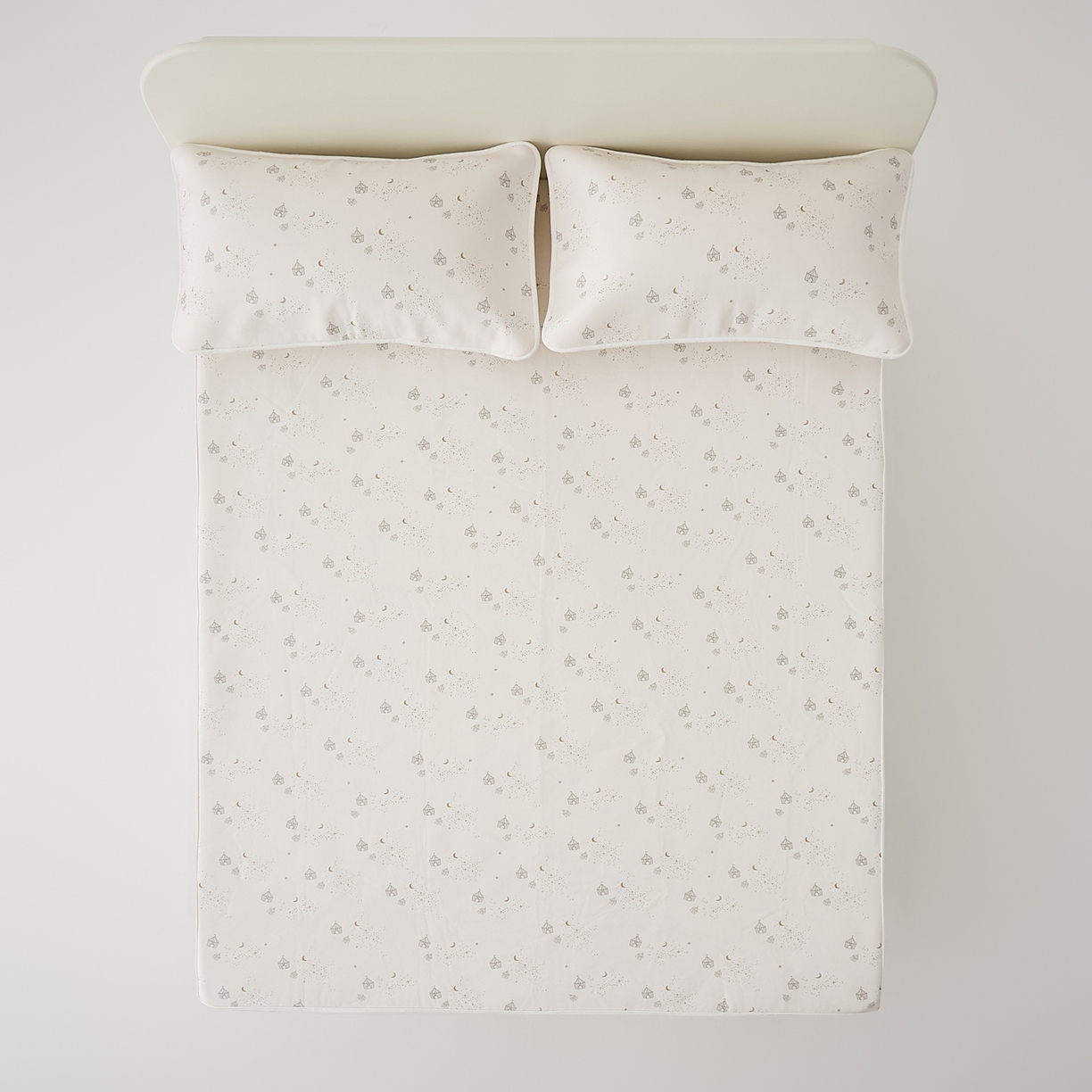 91家纺网 家纺一手货源 找家纺 8小时家纺 2026新款天丝麻10A抗菌养生凉席席子凉席-床笠款 星空