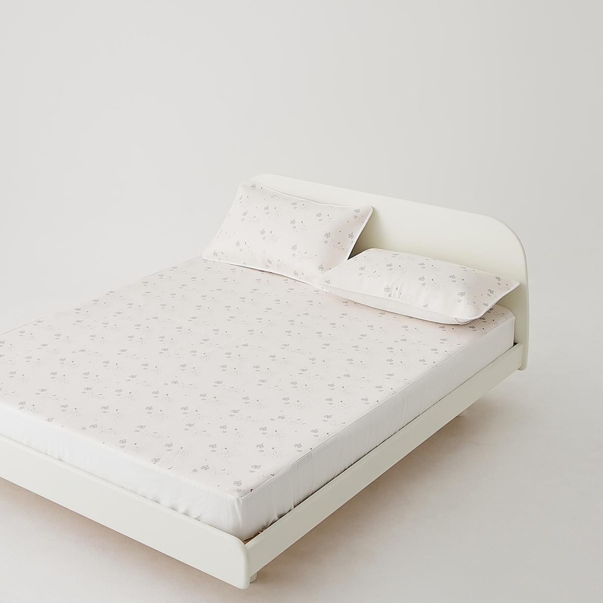 91家纺网 家纺一手货源 找家纺 8小时家纺 2026新款天丝麻10A抗菌养生凉席席子凉席-床笠款 星空