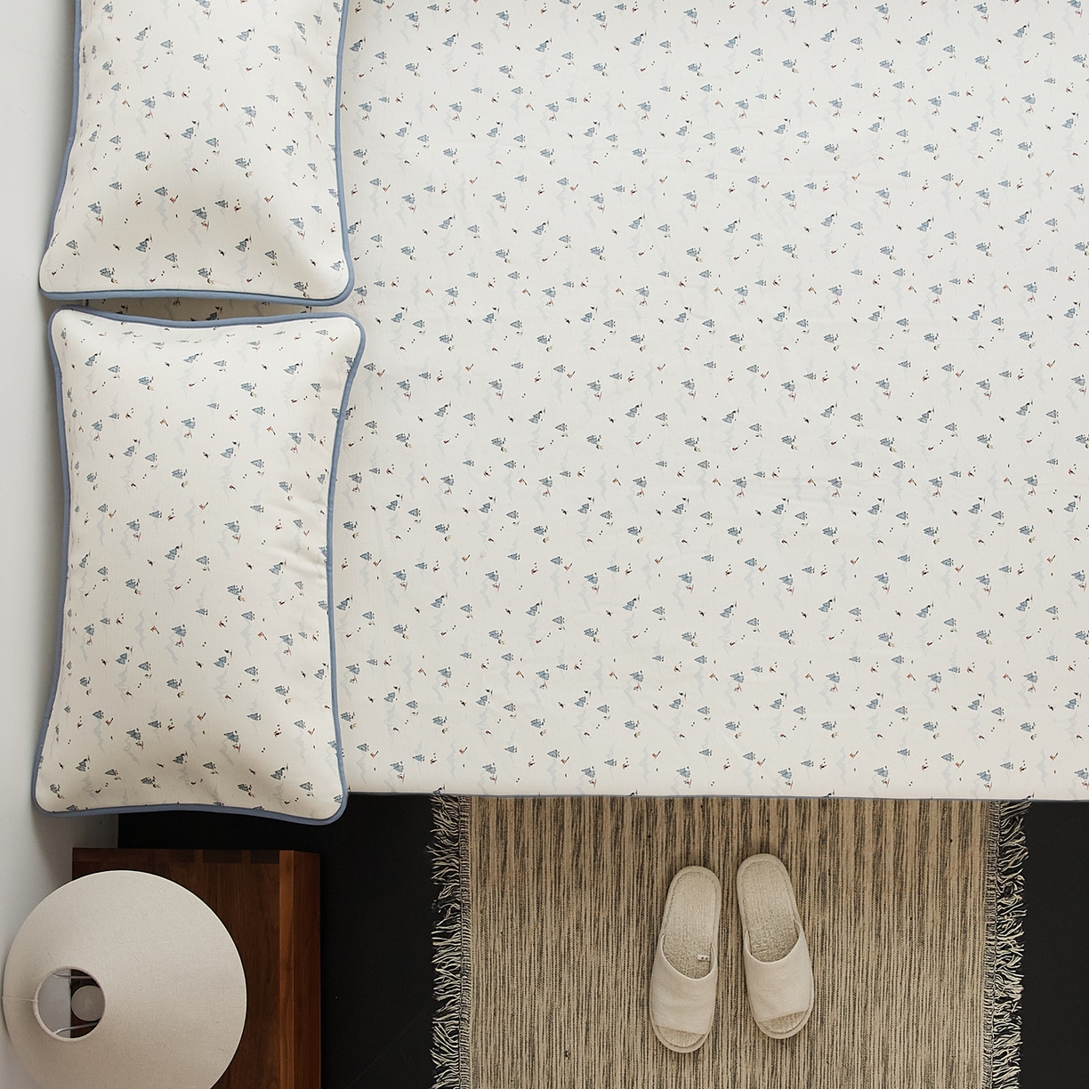 91家纺网 家纺一手货源 找家纺 8小时家纺 2026新款天丝麻10A抗菌养生凉席席子凉席-床笠款 耀雪