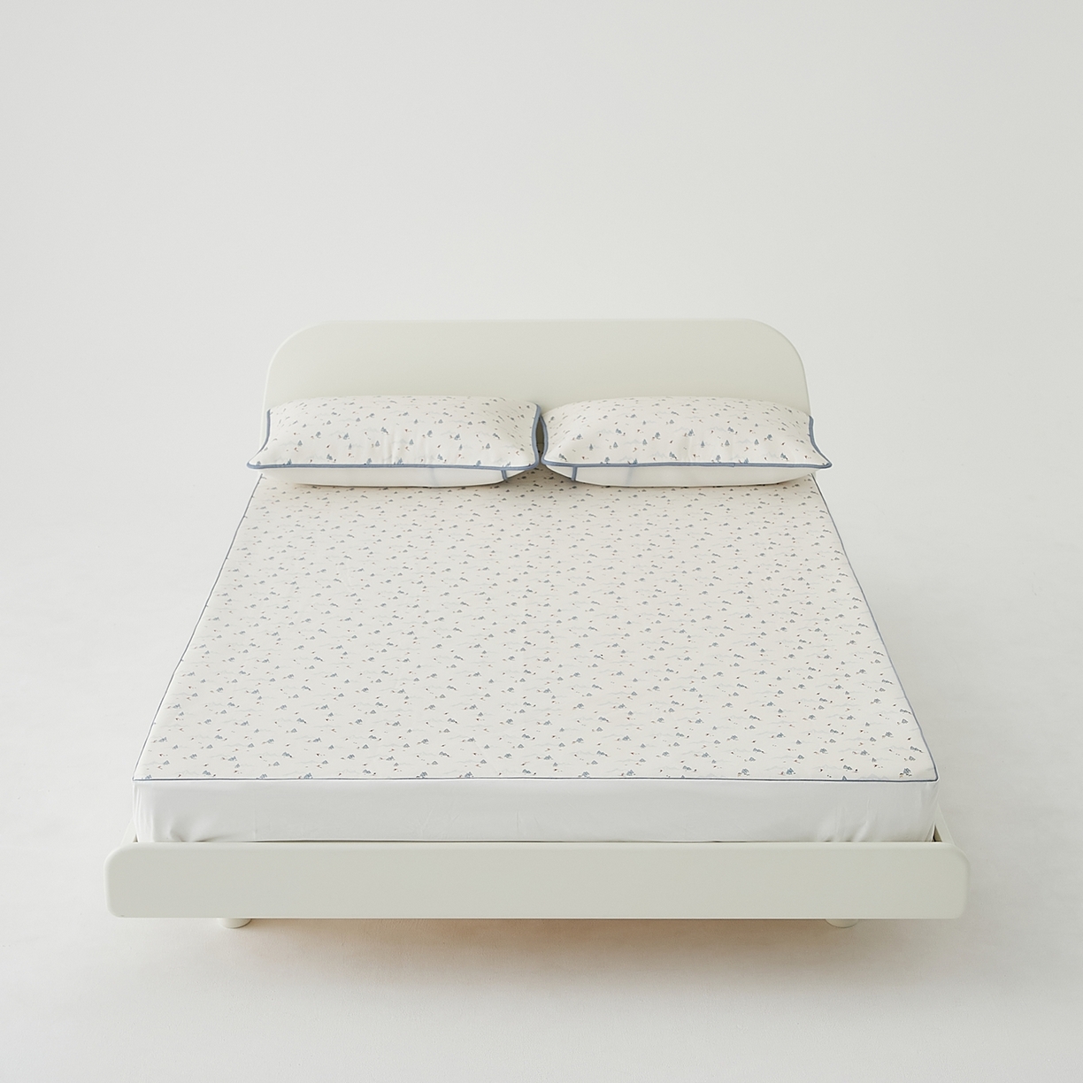 91家纺网 家纺一手货源 找家纺 8小时家纺 2026新款天丝麻10A抗菌养生凉席席子凉席-床笠款 耀雪