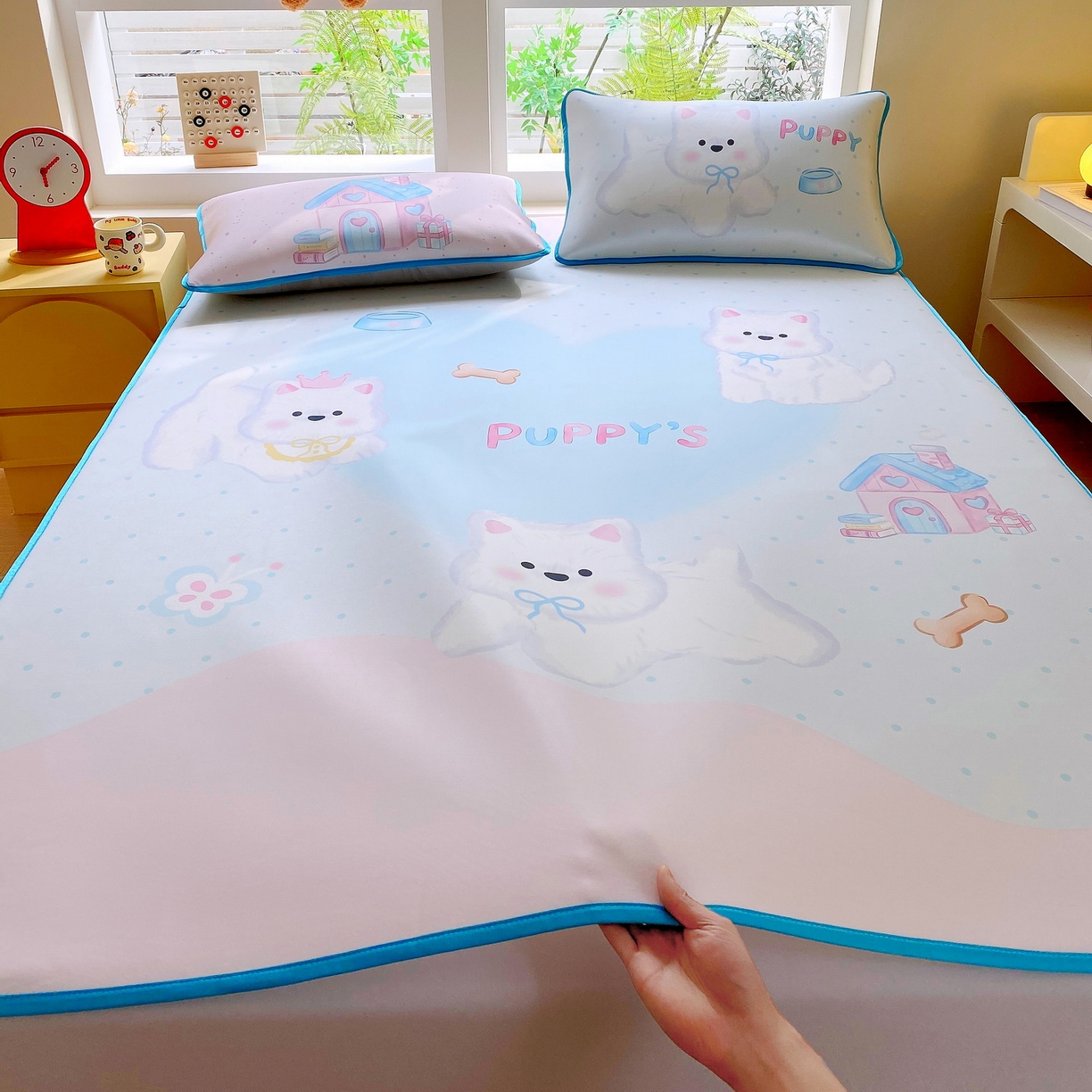 91家纺网 家纺一手货源 找家纺 （总）莱米家纺 2026新款大版小冰皮床笠床席