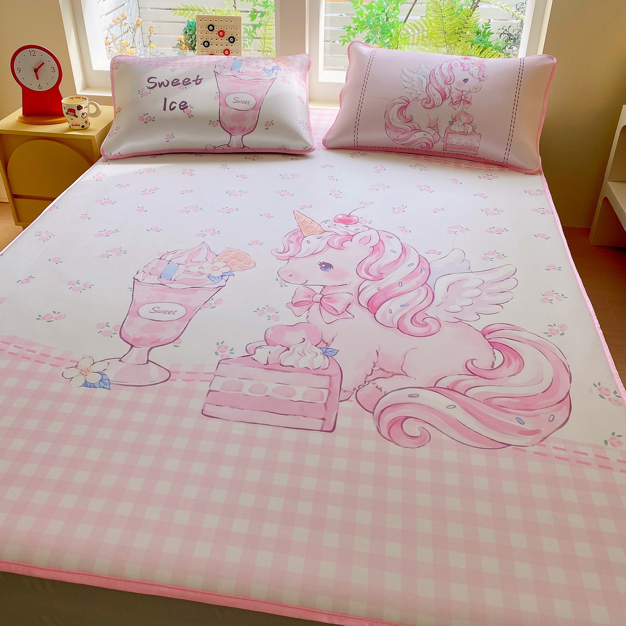 91家纺网 家纺一手货源 找家纺 （总）莱米家纺 2026新款大版小冰皮床笠床席